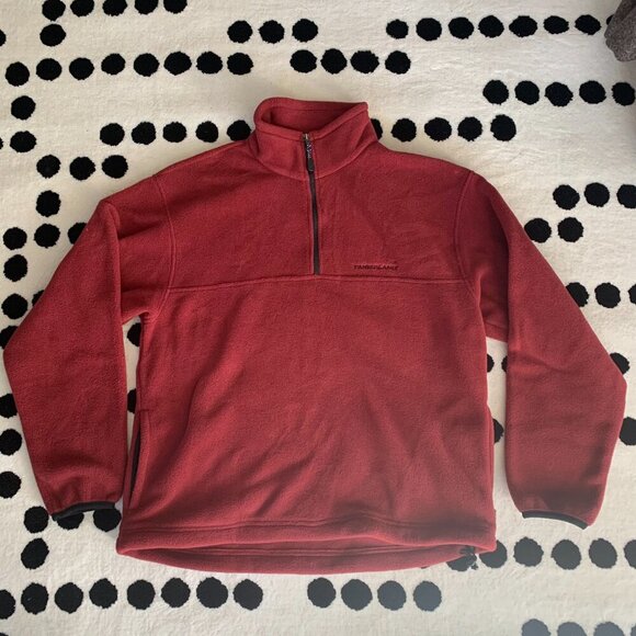 Timberland Vintage 90s 1/4 Zip Pullover Fleece Jacket - Picture 9 of 13
